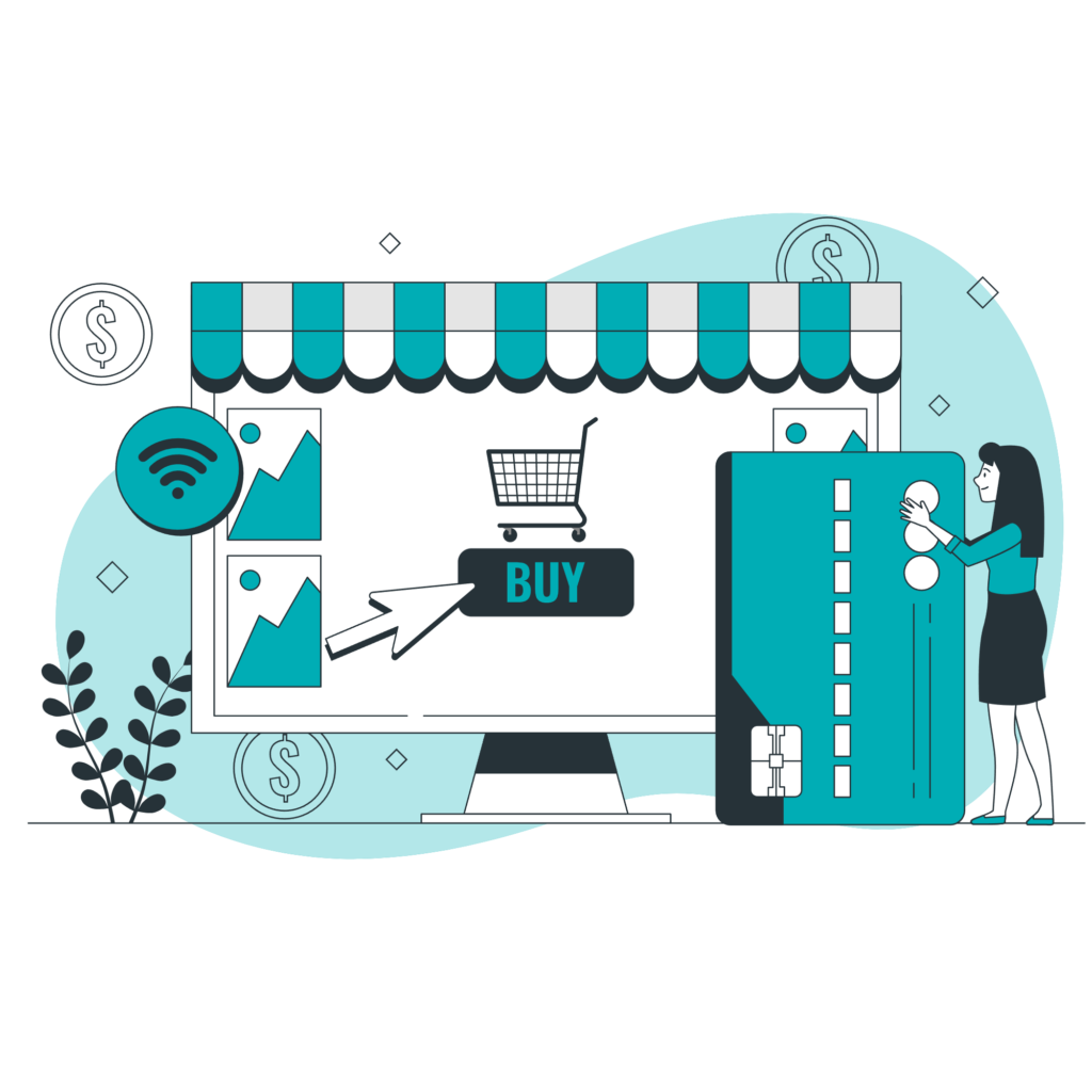 ۳ روش ''ساخت سایت فروشگاهی رایگان'' + بهترین ابزارها Ecommerce Web Page Bro 1024x1024